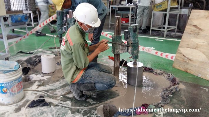 Khoan cắt bê tông huyện Nhà Bè