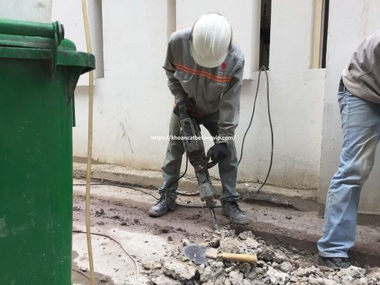 Khoan cắt bê tông huyện Long Điền